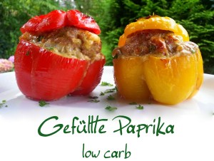 low carb Gefüllte Paprika