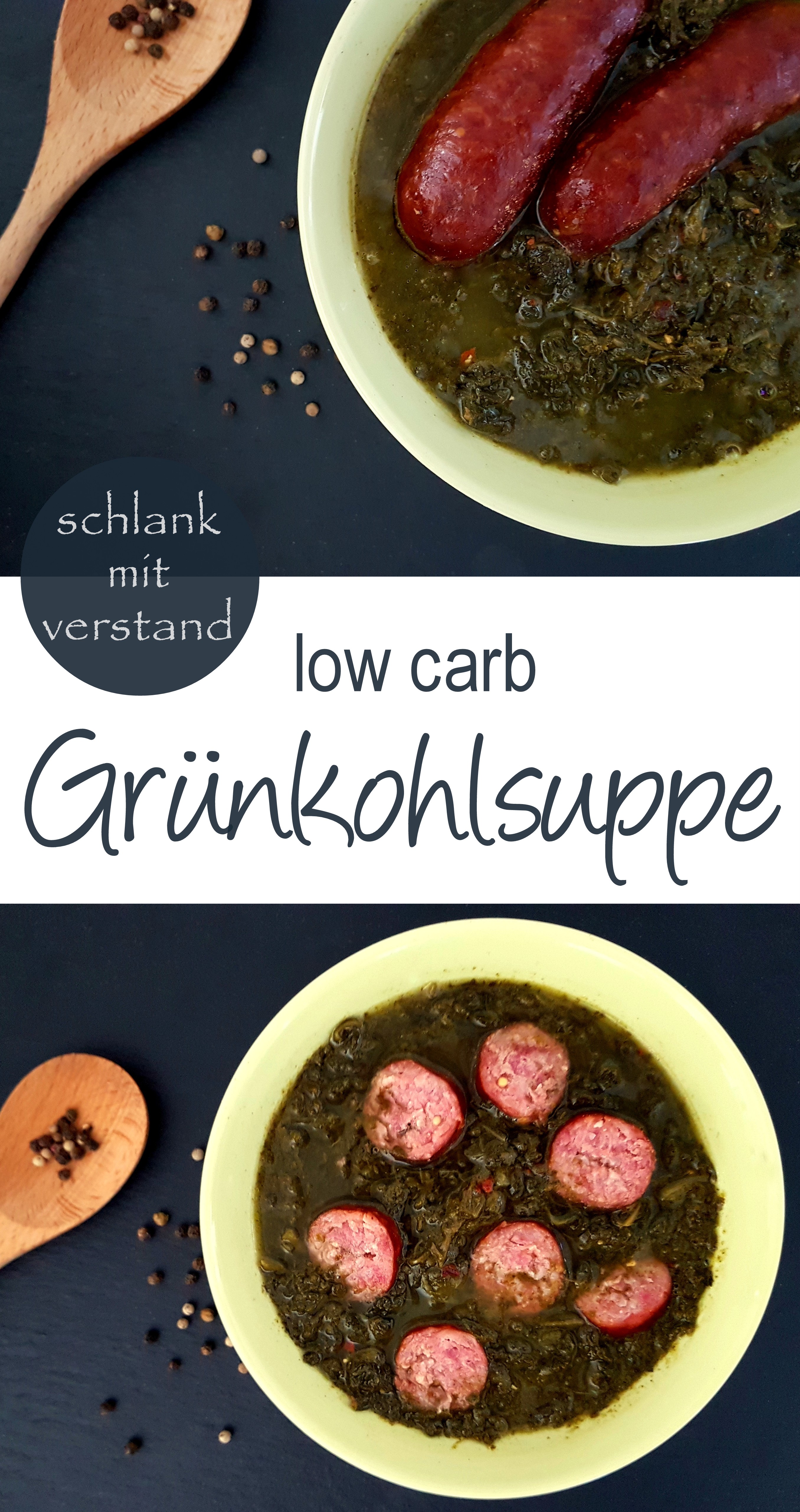 low carb Grünkohlsuppe Rezept