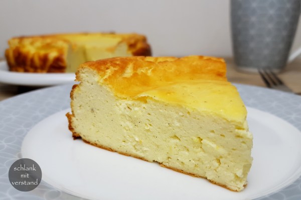 low carb Käsekuchen Rezept ohne Boden