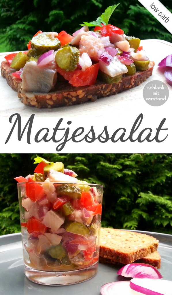 Matjessalat low carb Rezept