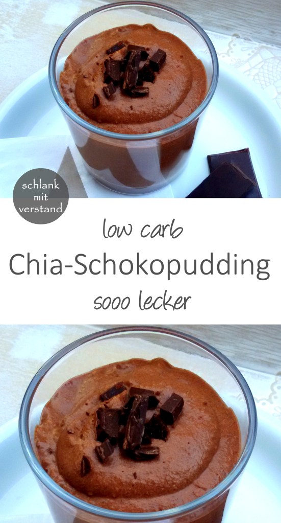 Chia-Schokopudding low carb Rezept
