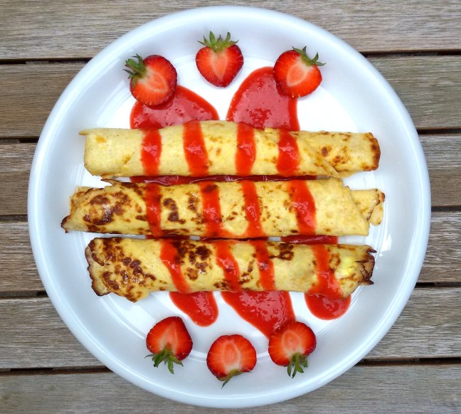 Crepês Pfannkuchen low carb