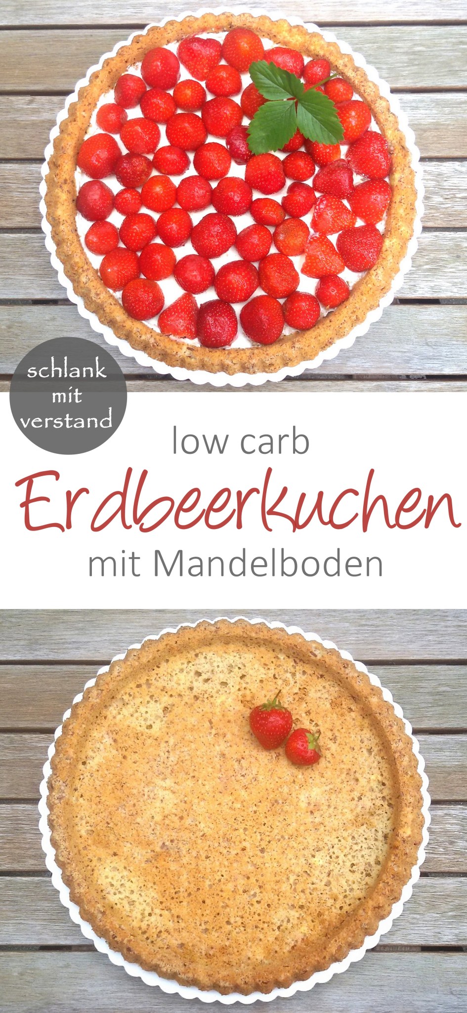Erdbeerkuchen low carb rezept
