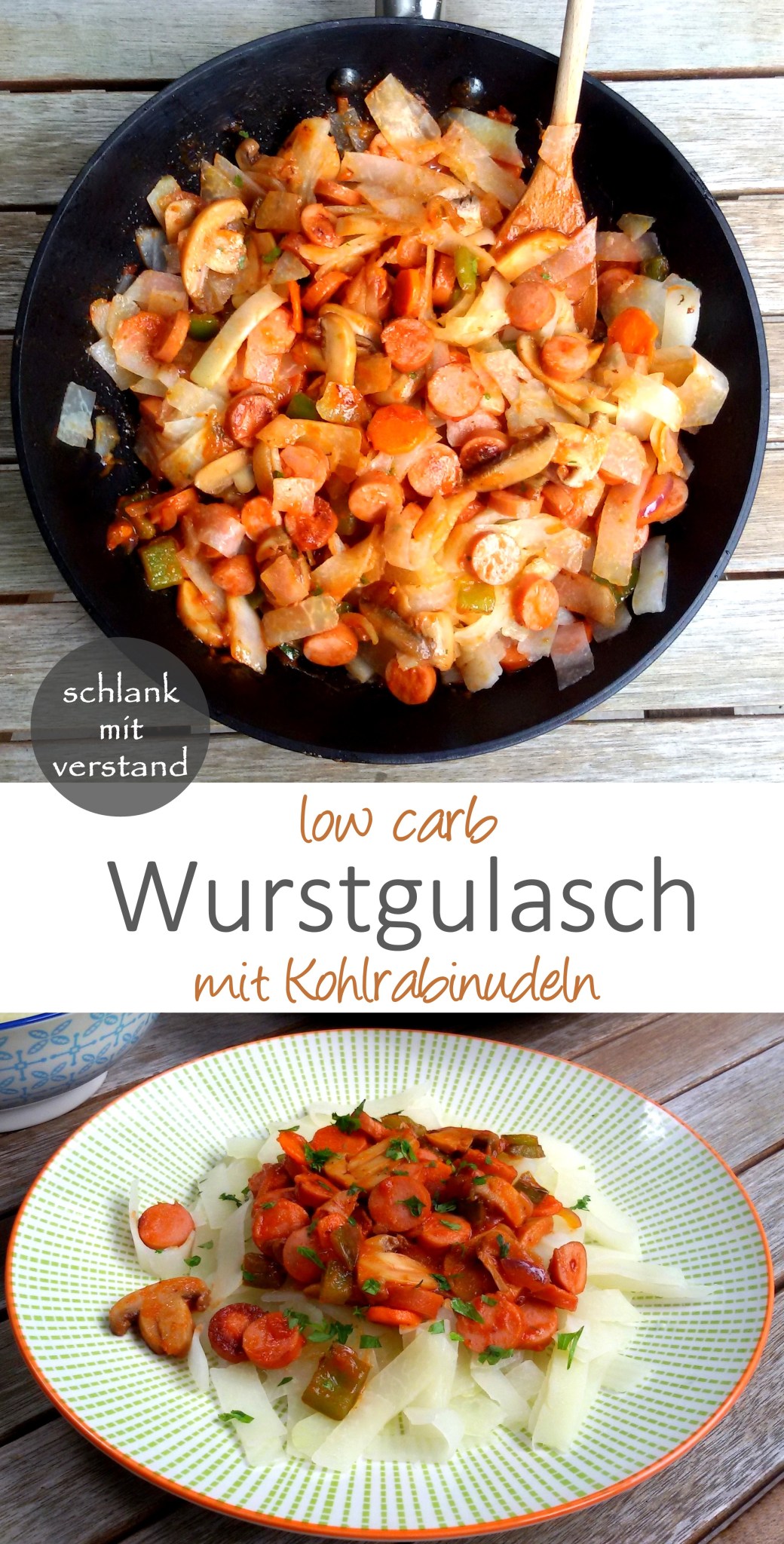 Wurstgulasch low carb