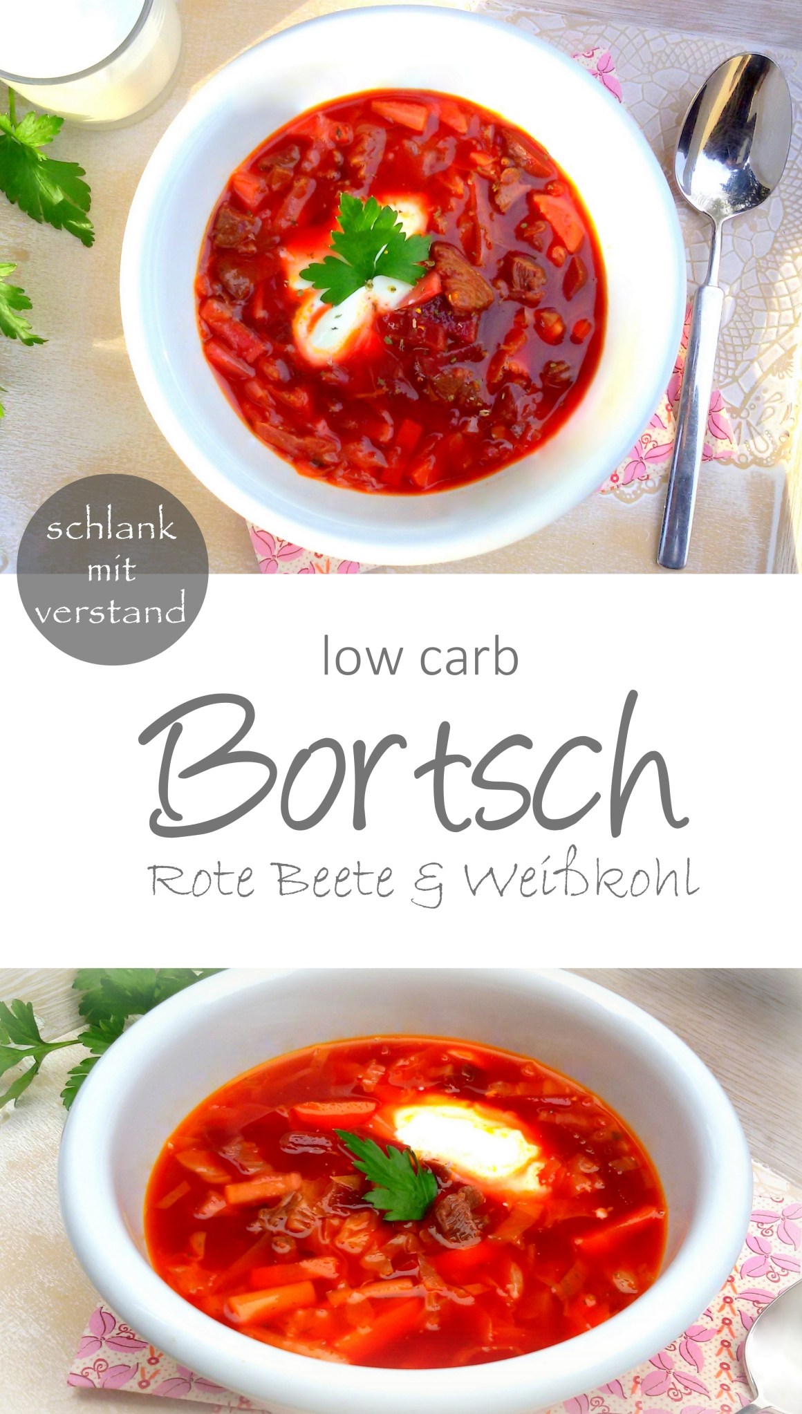 low carb Bortsch Rezept