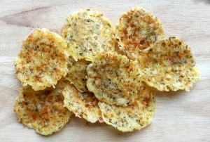 Käsechips low carb