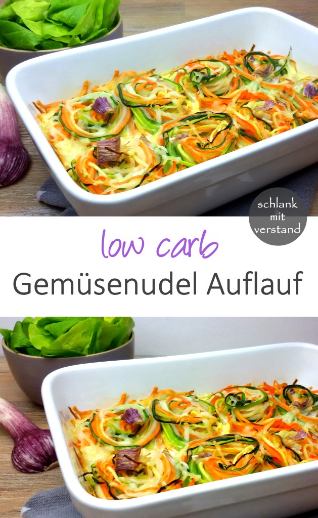 Gemüsenudelauflauf low carb