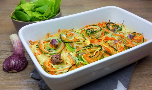 Gemüsenudelauflauf low carb Rezept