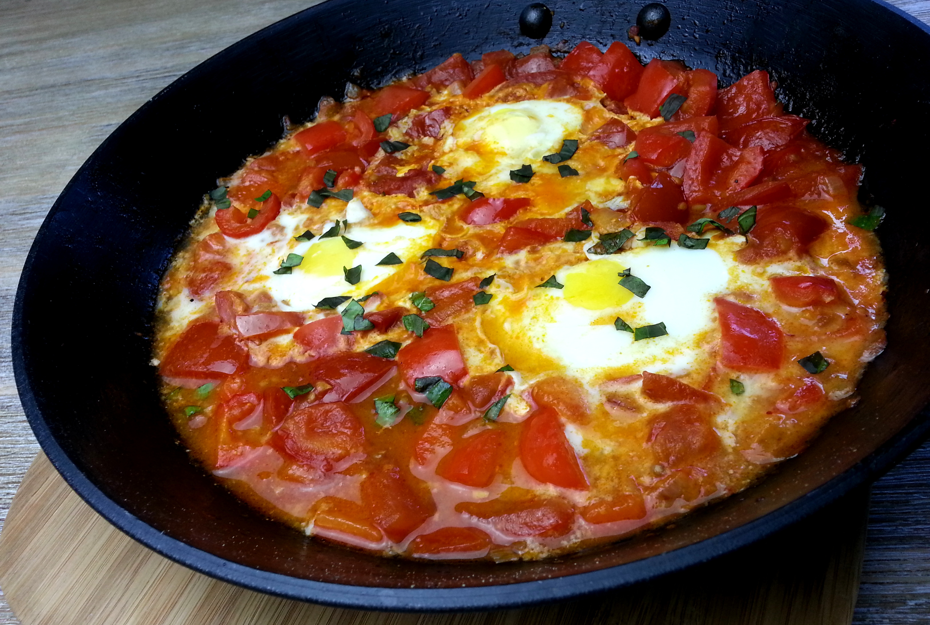 Shakshuka low carb Gericht