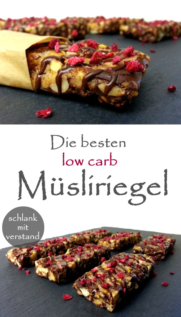 die besten low carb Müsliriegel