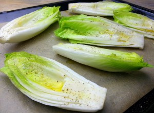 Chicoree mit Ziegenkäse low carb