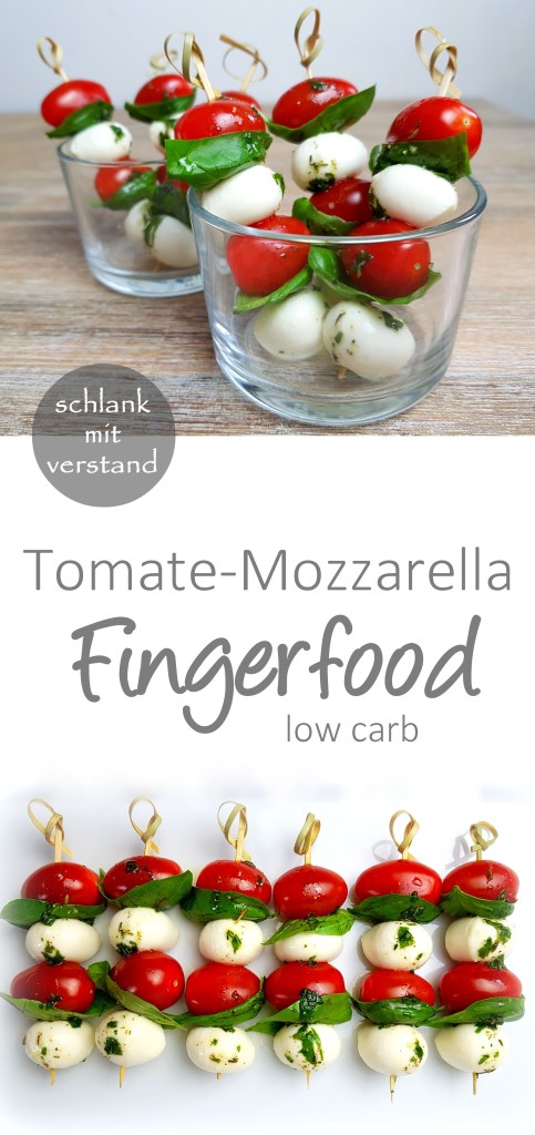 Tomaten-Mozzarella-Spieße low carb