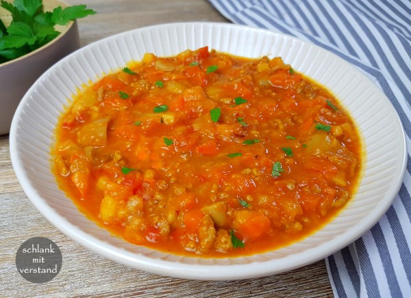 Kürbiseintopf low carb