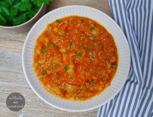 low carb Kürbiseintopf schlankmitverstand