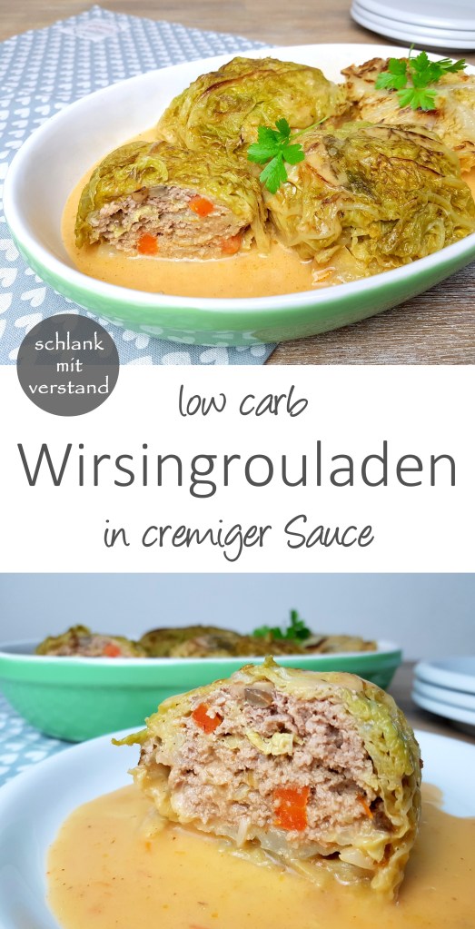 low carb Wirsingrouladen