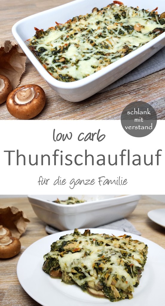 Thunfischauflauf low carb