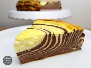 Zebra Käsekuchen low carb Rezept