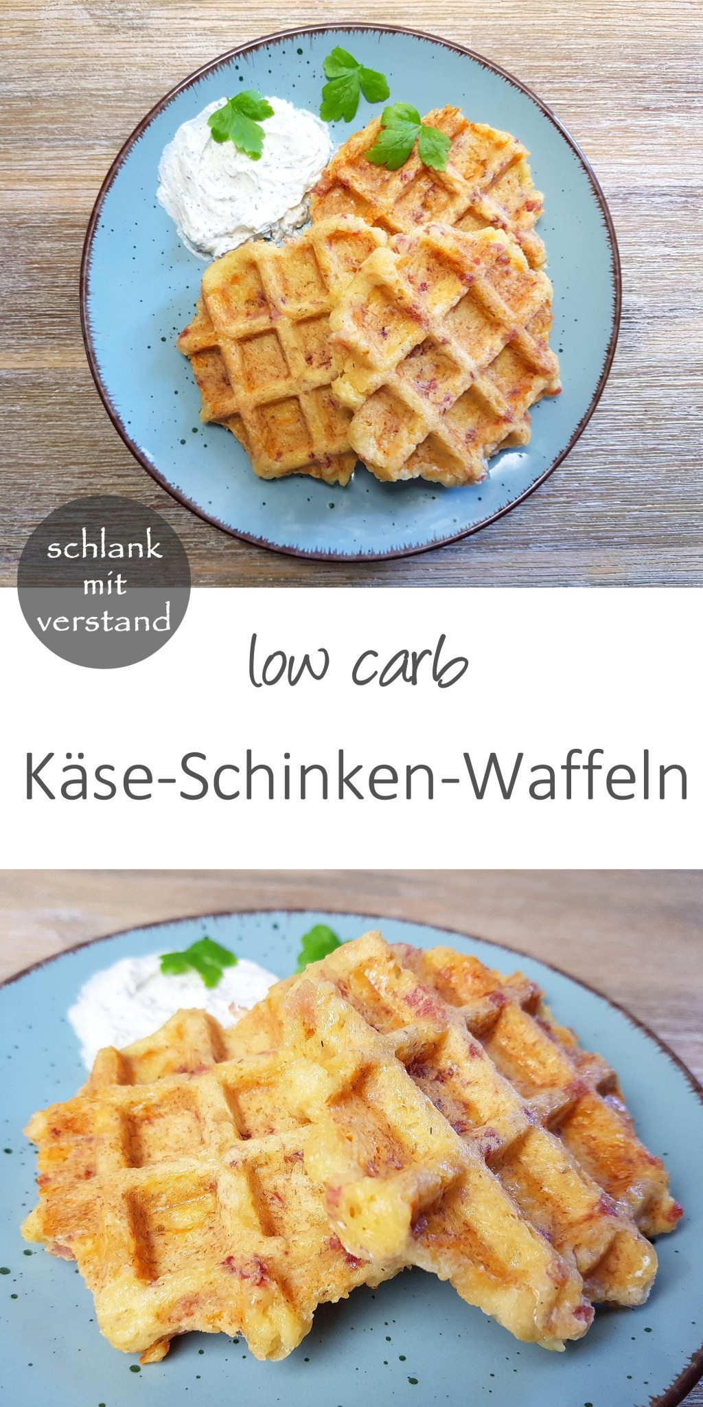 käse-schinken-waffeln low carb