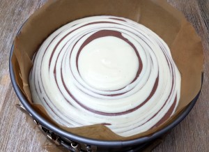 low carb Zebra Käsekuchen Rezept