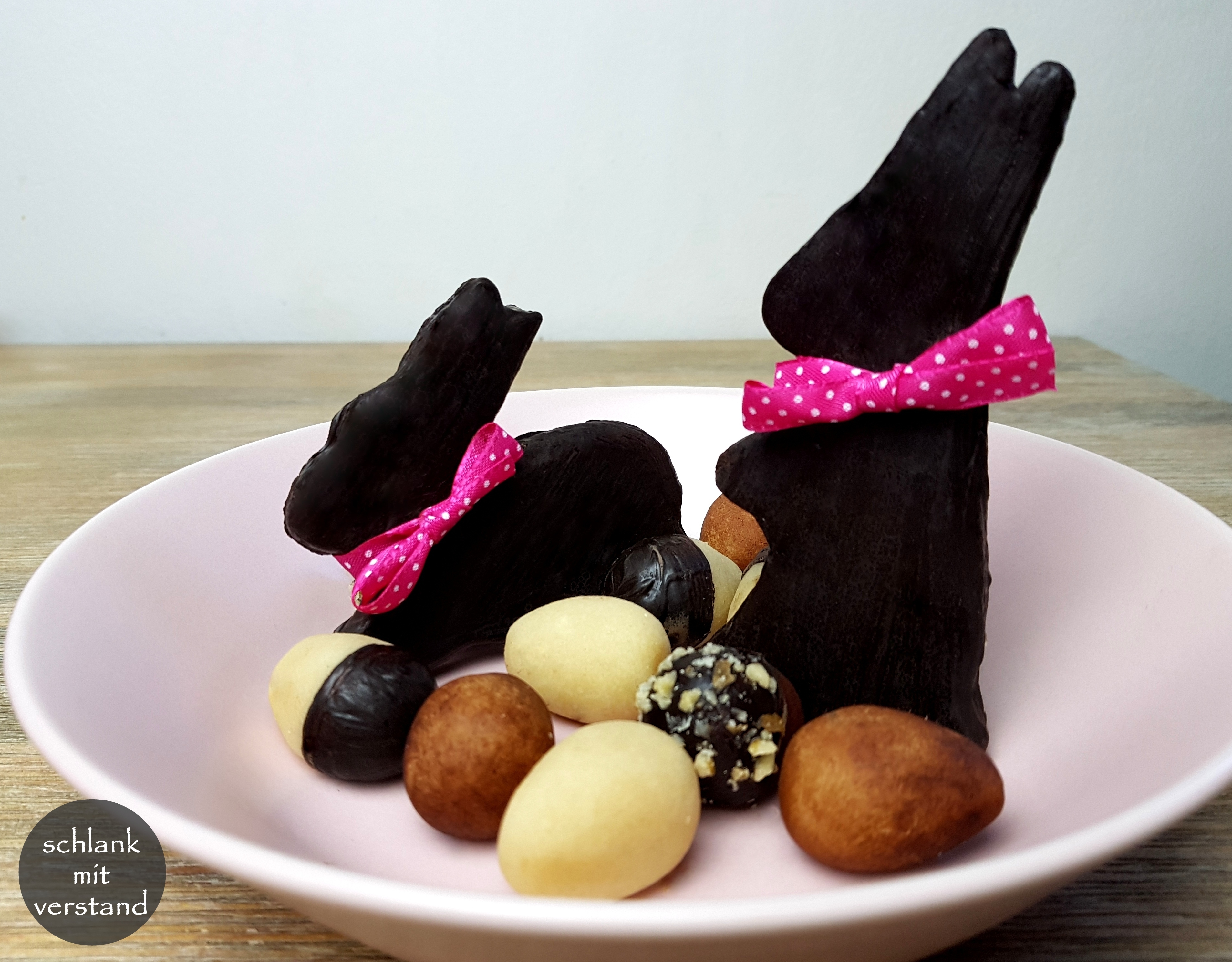 Marzipan Osterhasen low carb Rezept