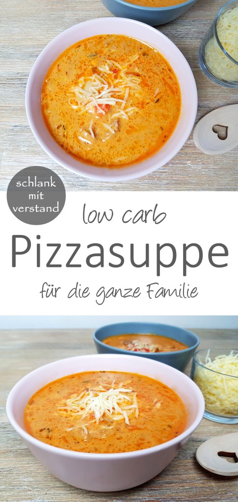 Pizzasuppe low carb Rezept