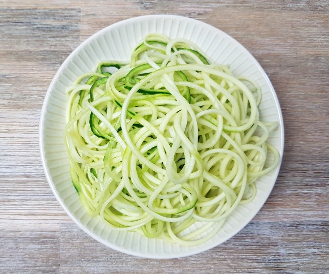 Zoodles low carb Zucchininudeln