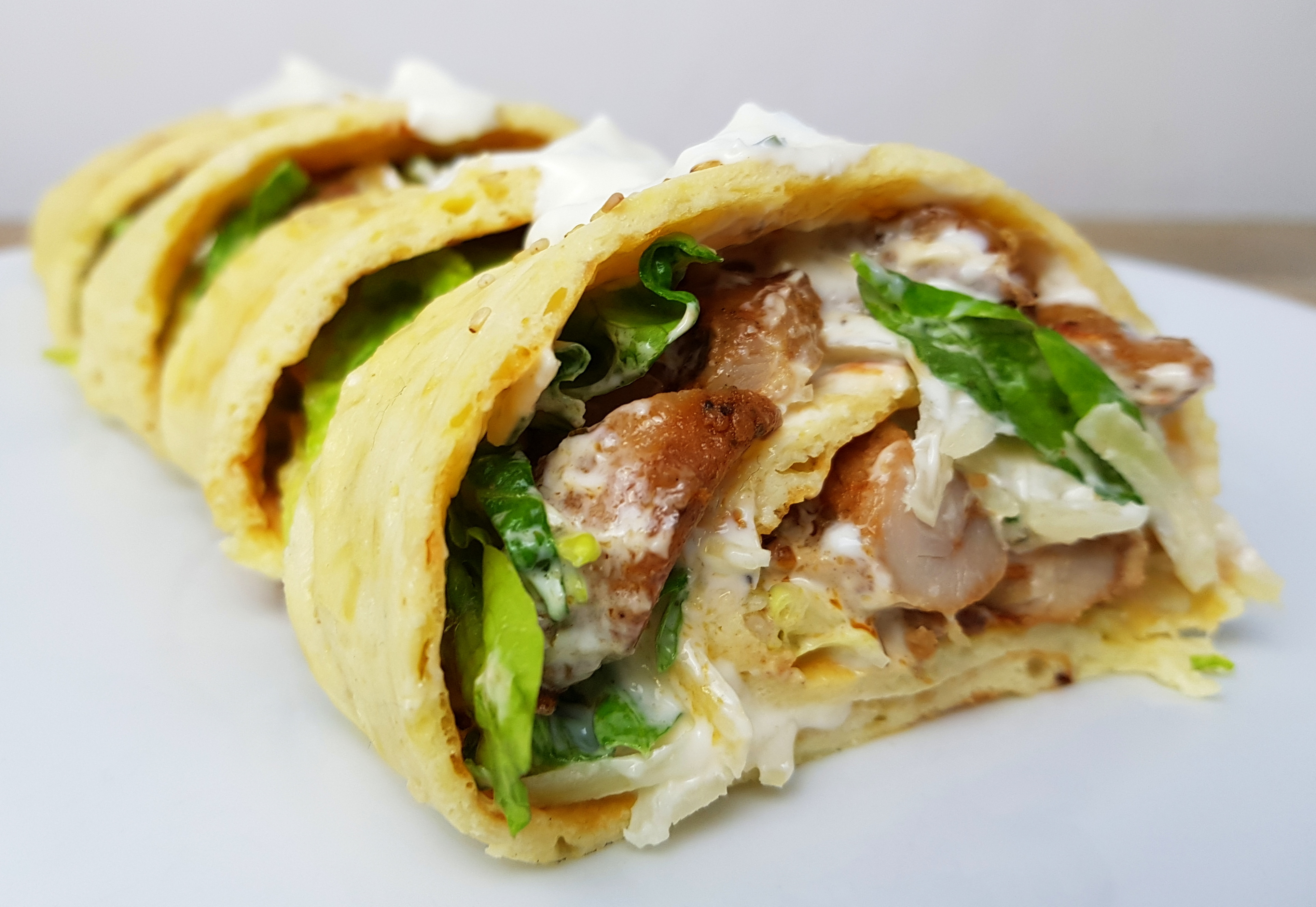low carb Gyros Rolle Rezept