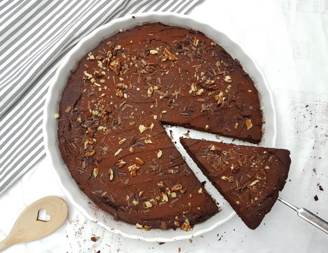 low carb Schoko Espresso Tarte