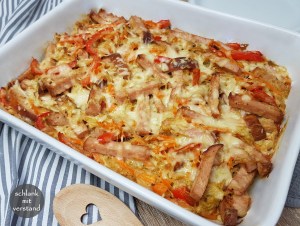 Sauerkrautauflauf low carb