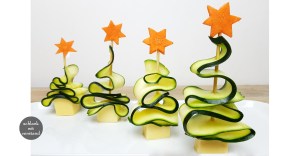 Käsespieße low carb Weihnachten