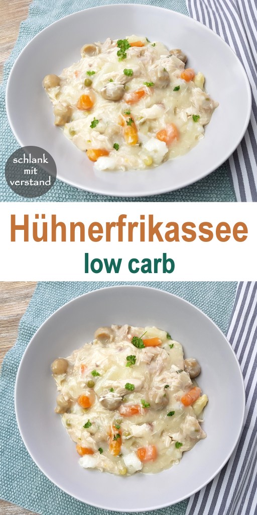 Hühnerfrikassee low carb