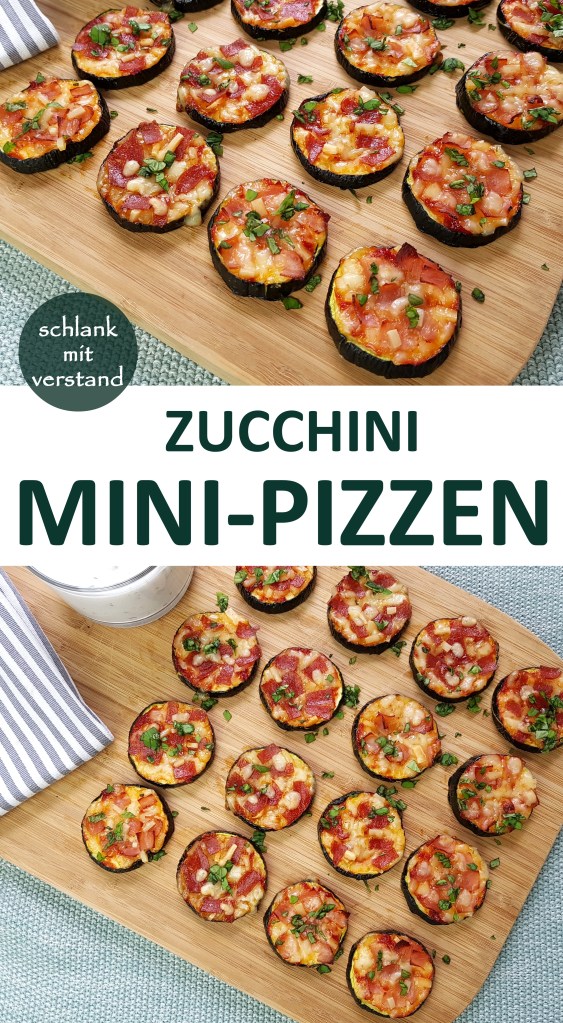 Zucchini Mini-Pizzen low carb