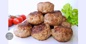 low carb Frikadellen Rezept