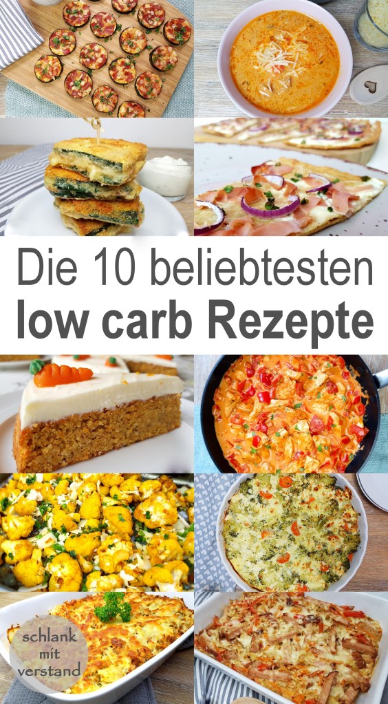 low carb Rezepte zum Abnehmen
